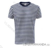TRIČKO SAILOR KRÁTKY RUKÁV UNISEX námorníckej pruhované (XS-XXL) REKLAMNÝ TEXTIL 803A