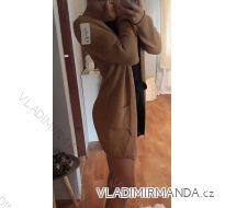 CARDIGAN SLABÝ PLETENÝ DLOUHÝ RUKÁV DÁMSKÝ (UNI SL) ITALSKÁ MÓDA IMC181507