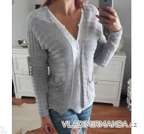 Cardigan pletený slabý dámsky (uni sl) Talianska MODA IM618249