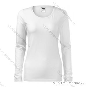 Tričko slim dlhý rukáv dámske (s-xxl) reklamný textil 139B