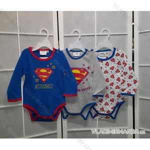 Body dlhý rukáv superman dojčenskej chlapčenské (3-24 mesiacov) TV MANIA 161164