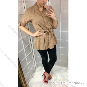 Košeľa s 3/4 rukávom dámske (uni sl) TALIANSKÁ MÓDA IM3181747