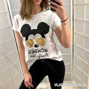 Triko krátký rukáv mouse dámské (uni s/m) Sweetissima IMC19320