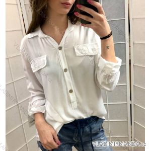Blúzka / košeľa 3/4 dlhý rukáv dámska (uni sl) TALIANSKÁ MÓDA IM919207