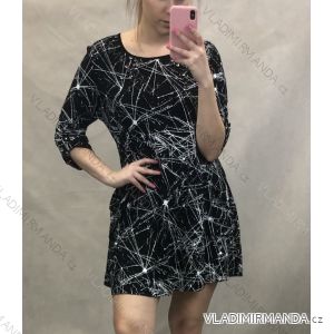 Tunika tričko 3/4 dlhý rukáv (L-3XL) POĽSKÁ MÓDA PM620001